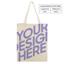 Cargar imagen en el visor de la galería, Bolsa de Lona 38x46CM Casual Gran Capacidad con Estampado XB0601008 Personalizada con Foto Logo Patrón Texto