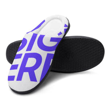 Cargar imagen en el visor de la galería, Pantuflas de Algodón para mujer personalizadas con Impresión Completa con Foto Logo Patrón Texto