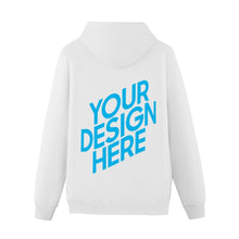 Cargar imagen en el visor de la galería, Sudadera Suelta de Algodón con Capucha y Bolsillo Canguro para Mujer FS0816016 Personalizada con Impresión Trasera con Foto Logo Patrón Texto