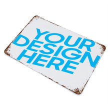 Cargar imagen en el visor de la galería, GY0903089 Pintura Colgante de Metal Horizontal (con Óxido) con Impresión UV de Diseño Personalizado con Tus Fotos o Textos