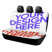 Cargar imagen en el visor de la galería, Funda para asiento trasero de coche personalizado con patrón foto texto