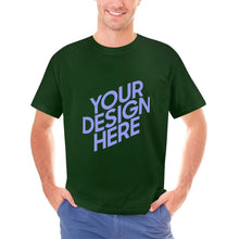 Cargar imagen en el visor de la galería, Camiseta 100% Algodón Manga Corta Casual Clásica para hombre FS0803015 con Impresión Delantera de Una Imagen con Foto Logo Patrón Texto