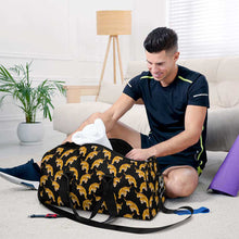 Cargar imagen en el visor de la galería, Bolsa de Viaje de Mano Impermeable Plegable de Gran Capacidad / Bolso Deportivo para Mujer Hombre XB0606010 Personalizada Impresion Completa de Una Imagen con Foto Logo Patrón Texto