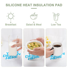 Cargar imagen en el visor de la galería, Posavasos de Silicona con Diseño Personalizado Personalizada de Tus Imágenes o Nombres