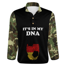 Cargar imagen en el visor de la galería, Sudadera Holgada con Botones Cuello Alzado Invierno para Hombre BAL Personalizada Impresion Completa de Múltiples Imágenes con Foto Logo Patrón Texto