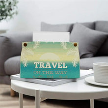 Cargar imagen en el visor de la galería, Caja de Pañuelos PU / Porta Pañuelos Tisúes para Hogar Oficina Coche JJ0531035 Personalizada Impresion Completa de Múltiples Imágenes con Foto Logo Patrón Texto