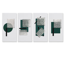 Cargar imagen en el visor de la galería, Cuadro Colgante Vertical con Diseño Cuádruple de Múltiples Imágenes con Diseño Personalizado Personalizada de Tus Fotos o Textos