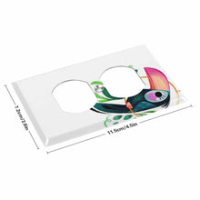 Cargar imagen en el visor de la galería, Panel de Enchufe Americano con Diseño Personalizado Personalizada de Tus Textos o Imágenes
