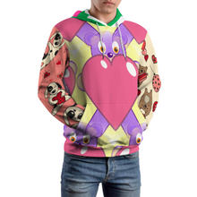 Cargar imagen en el visor de la galería, Sudadera Casual con Capucha de Capa Doble Bolsillo Canguro Talla Grande Unisex para Mujer Hombre FS0816145 Personalizada Impresion Completa de Múltiples Imágenes con Foto Logo Patrón Texto