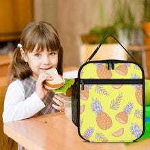 Cargar imagen en el visor de la galería, Bolsa de almuerzo aislada Bolsa de asas térmica reutilizable personalizada Impresion completa de una Imagen con Foto Logo Patrón Texto