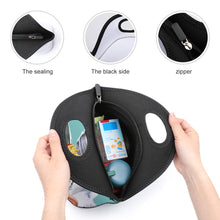 Cargar imagen en el visor de la galería, Bolsa de PVC para almuerzo, bolsa fresca, bolsa térmica con asa (hay varias especificaciones disponibles) para adultos y niños Impresión de diseño Personalizado con Foto o Mensajes de Texto