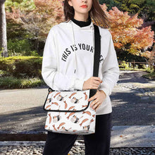 Cargar imagen en el visor de la galería, Bolsa de Bandolera de Moda / Bolsa de Hombro Capacidad Grande para Jóvenes Mujer Hombre XB0614004 Personalizada Impresión Completa de Una Imagen con Foto Logo Patrón Texto