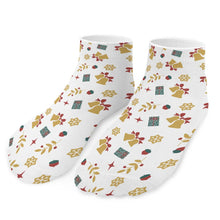 Cargar imagen en el visor de la galería, Calcetines cortos transpirables Calcetines deportivos (5 pares del mismo diseño) para mujer hombre FS0808023 Personalizados con impresión completa con Foto Logo Patrón Texto