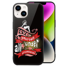 Cargar imagen en el visor de la galería, Carcasa / Funda de Vidrio para Apple iPhone 14 / 14 Plus / iPhone 14 Pro / 14 Pro Max para Mujer Hombre 3C0705127 Personalizada Impresion Completa de Una Imagen con Foto Logo Patrón Texto
