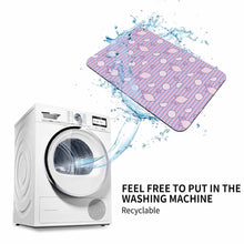 Cargar imagen en el visor de la galería, Alfombra de Barro de Diatomeas / Alfombrilla de Baño Ultra Absorbente Antideslizante para Cocina Baño Salon Personalizada con Foto Logo Patrón Texto (impresión completa de una imagen)