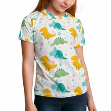 Cargar imagen en el visor de la galería, Camiseta Infantil con Estampado Manga Corta para Niños Niñas Chicos ET Personalizada con Impresión Completa de Una Imagen con Foto Logo Patrón Texto