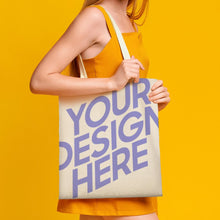 Cargar imagen en el visor de la galería, Bolsa de lona casual Big Martin 38x41CM con estampado a doble cara XB0601009 Personalizada con Foto Logo Patrón Texto