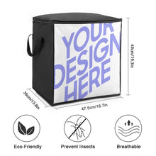 Cargar imagen en el visor de la galería, Bolsa de Almacenamiento de Edredón Ropa Plegable Transpirable con Asa Reforzada XB0603006 Personalizado con Foto Logo Patrón Texto
