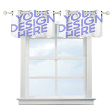Cargar imagen en el visor de la galería, Cortinas para Ventana de Dos Piezas Iguales Decoración Adorno para Dormitorio Habitación Hogar JJ0519608 Personalizadas Impresion Completa de Una Imagen con Foto Logo Patrón Texto