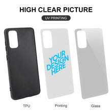 Cargar imagen en el visor de la galería, Funda del Móvil de Cristal para Samsung S20 / S20 Plus / S20 Ultra con Diseño Personalizado con Fotos o Textos