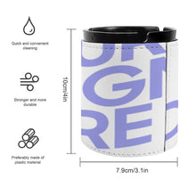 Cargar imagen en el visor de la galería, Cenicero de Cuero Estampado para Coche Oficina Hogar JJ0529014 Personalizado Impresion Completa de Una Imagen con Foto Logotipo Patrón Texto