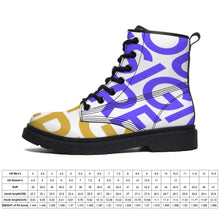 Cargar imagen en el visor de la galería, Botas altas de moda para mujer hombre Diseño Asimétrico para mujer hombre FS0812001 Personalizados con Impresión Completa con Foto Logo Patrón Texto