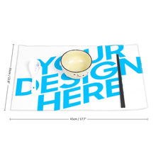 Cargar imagen en el visor de la galería, Mantel (4 piezas) de Lienzo con Diseño Personalizado de Tus Patrones o Textos Online