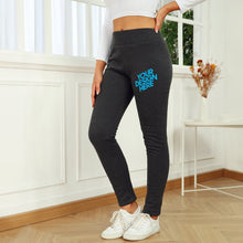Cargar imagen en el visor de la galería, Pantalones de Terciopelo de Cordero para Mujer Pantalones de Invierno de Talla Grande y de Terciopelo para Mujer Modelos de Otoño e Invierno y Pantalones Cálidos y Gruesos de Cintura Alta NZ2205079 Personalizado Personalizada con Foto, Texto o Logo