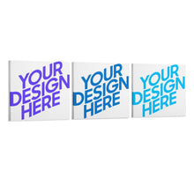 Cargar imagen en el visor de la galería, Cuadros imágenes Pintura de Múltiples Diseños Impresión Cuadrado Póster Colgante de 3 Paneles 3 Unidad Pintura de Lienzo (Cuadrado) GY0903217 Personalizado Personalizada con Foto, Texto o Logo