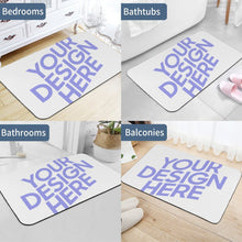 Cargar imagen en el visor de la galería, Alfombra de Barro de Diatomeas / Alfombrilla de Baño Ultra Absorbente Antideslizante para Cocina Baño Salon Personalizada con Foto Logo Patrón Texto (impresión completa de una imagen)
