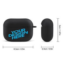 Cargar imagen en el visor de la galería, Funda Caja Estuche para Auriculares Bluetooth de Apple3 3C0710013 Personalizado Personalizada con Foto, Texto o Logo