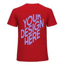 Cargar imagen en el visor de la galería, Camiseta 100% Algodón de manga corta suave para hombre FS0803130 Personalizada con Impresión Trasera de una imagen con Foto Logo Patrón Texto