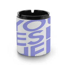 Cargar imagen en el visor de la galería, Cenicero de Cuero Estampado para Coche Oficina Hogar JJ0529014 Personalizado Impresion Completa de Una Imagen con Foto Logotipo Patrón Texto