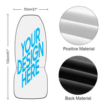 Cargar imagen en el visor de la galería, QC1104003 Funda para Asiento de Coche de Poliéster con Impresión Digital de Diseño Personalizado con Tus Nombres o Imágenes