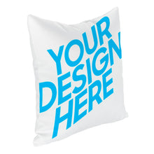 Cargar imagen en el visor de la galería, Funda de Cojín de Lona con Impresión a Una Cara de Diseño Personalizado con Tus Fotos o Textos