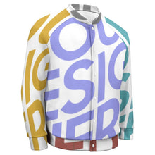 Cargar imagen en el visor de la galería, Uniforme de Béisbol Chaqueta Deportiva Casual para Hombre FS0818006 Personalizada con impresión completa de múltiples imágenes con Foto Logo Patrón Texto