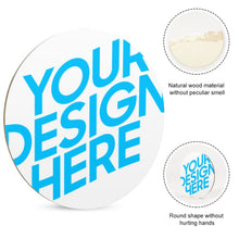 Cargar imagen en el visor de la galería, Signo de Nacimiento de Bebé Señal de Anuncio de Recién Nacido de Madera YT1208001 Personalizado Impresion Completa de Una Imagen con Foto Logo Patrón Texto