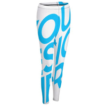 Cargar imagen en el visor de la galería, Leggings casuales regulares cintura alta pantalones deportivos de yoga para mujer NZ205 Personalizados con Impresión Completa de una imagen con Foto Logo Patrón Texto