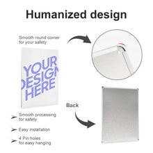 Cargar imagen en el visor de la galería, Cuadro Colgante Decorativo en Hierro / Cuadros de Hierro Pared 30x20cm (Versión Vertical Grueso) GY09031070 Personalizado Impresion Completa de Una Imagen con Foto Logo Patrón Texto