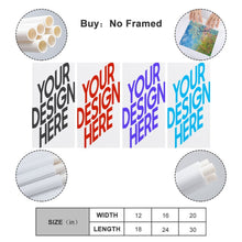 Cargar imagen en el visor de la galería, Cuadro Colgante Vertical con Diseño Cuádruple de Múltiples Imágenes con Diseño Personalizado Personalizada de Tus Fotos o Textos