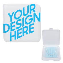 Cargar imagen en el visor de la galería, Caja de Almacenaje de Mascarillas con Diseño Personalizado Personalizada de Tus Imágenes o Textos