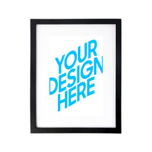 Cargar imagen en el visor de la galería, Cuadro con Marco de Madera con Impresión Digital de Diseño Personalizado con Tus Fotos o Textos
