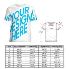 Cargar imagen en el visor de la galería, Camiseta manga corta de verano con estampado de moda para mujer NT Personalizada con Impresión Completa de una imagen con Foto Logo Patrón Texto