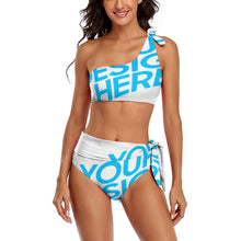 Cargar imagen en el visor de la galería, Bikini de Dos Piezas para Mujer BK2119 Personalizado con impresión completa de una sola imagen con Foto Logo Patrón Texto