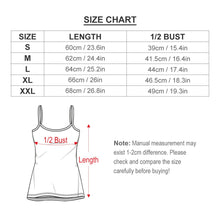 Cargar imagen en el visor de la galería, Tank Top Camisola para Mujer de Tirantes Sueltos N01 Personalizado con impresión completa con Foto Logo Patrón Texto