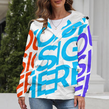 Cargar imagen en el visor de la galería, Chaqueta gruesa corta deportiva de moda con forro polar para mujer A679 Personalizada con Impresión Completa de múltiples imágenes con Foto Logo Patrón Texto