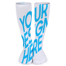 Cargar imagen en el visor de la galería, Calcetines Largos Medias transpirables (5 pares de la misma imagen) para mujer FS0808024 Personalizados con impresión completa con Foto Logo Patrón Texto