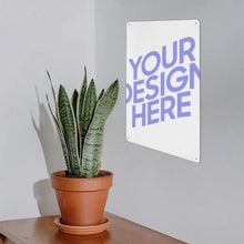 Cargar imagen en el visor de la galería, Cuadro Colgante Decorativo en Hierro / Cuadros de Hierro Pared 30x20cm (Versión Vertical Grueso) GY09031070 Personalizado Impresion Completa de Una Imagen con Foto Logo Patrón Texto