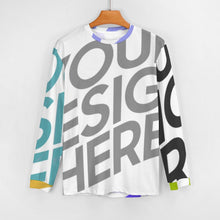 Cargar imagen en el visor de la galería, Maillot de Ciclismo Manga Larga / Camiseta Deportiva para Hombre SDS017 Personalizado con Impresión Completa de Múltiples Imágenes con Foto Logo Patrón Texto