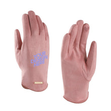 Cargar imagen en el visor de la galería, Guantes de Ante Forrado con Suave Felpa de Invierno para Mujer FS0805036 Personalizados de Una Imagen con Foto Logo Patrón Texto